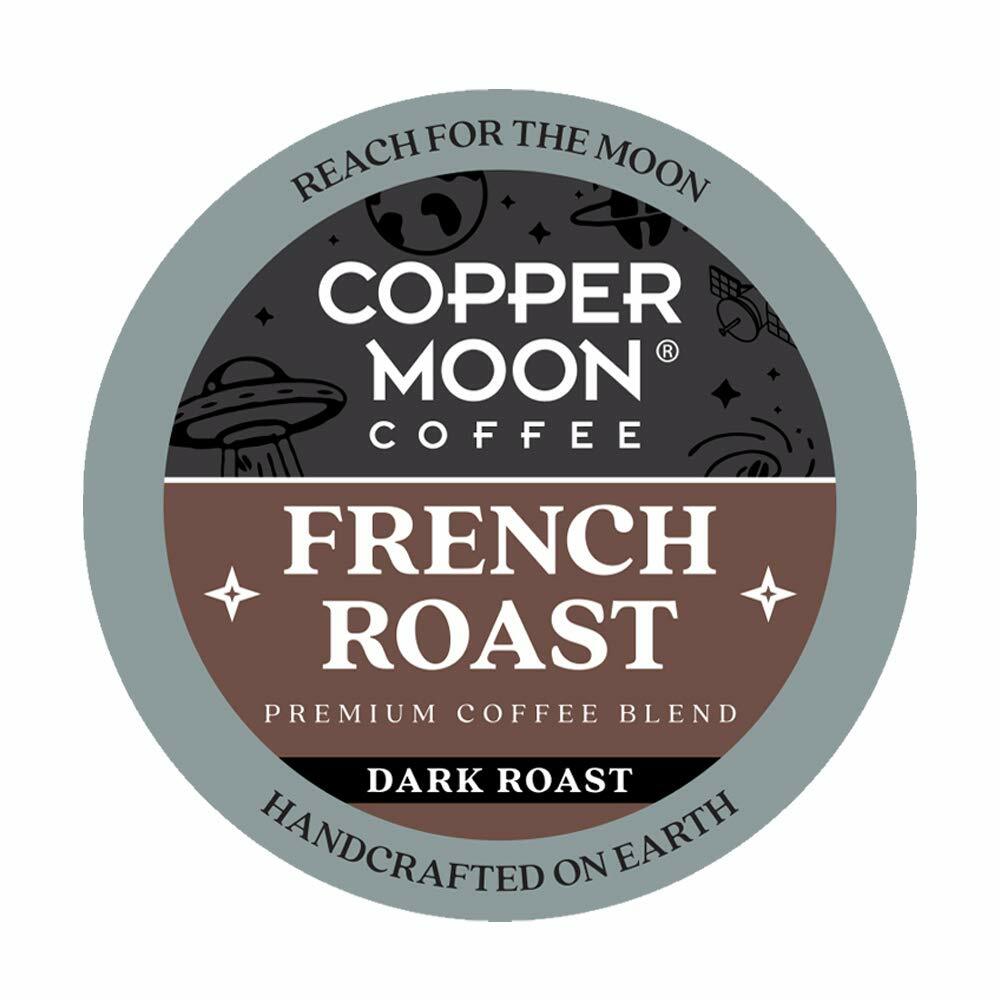Copper Moon French Roast Coffee 40 to 160 Keurig K cups Pick Any Size FREE SHIP
