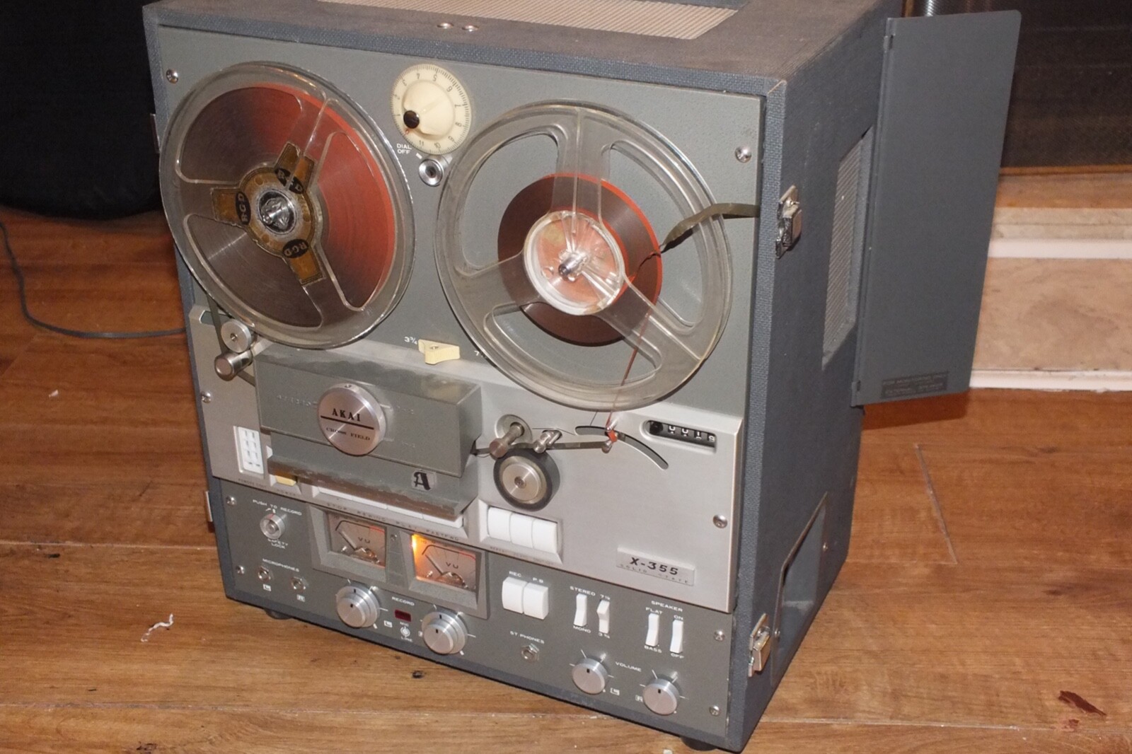 AKAI X355 REEL TO REEL TAPE RECORDER eBay