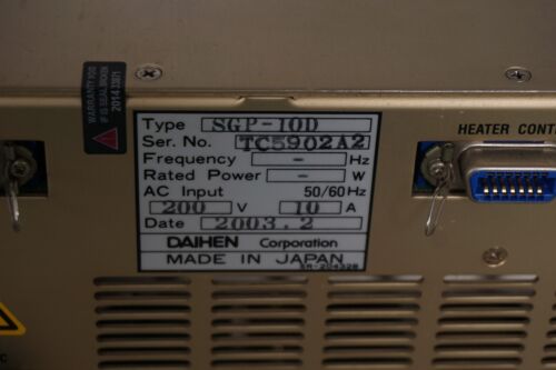 DAIHEN SGP-10D MICROWAVE FREE SHIP - Picture 12 of 12
