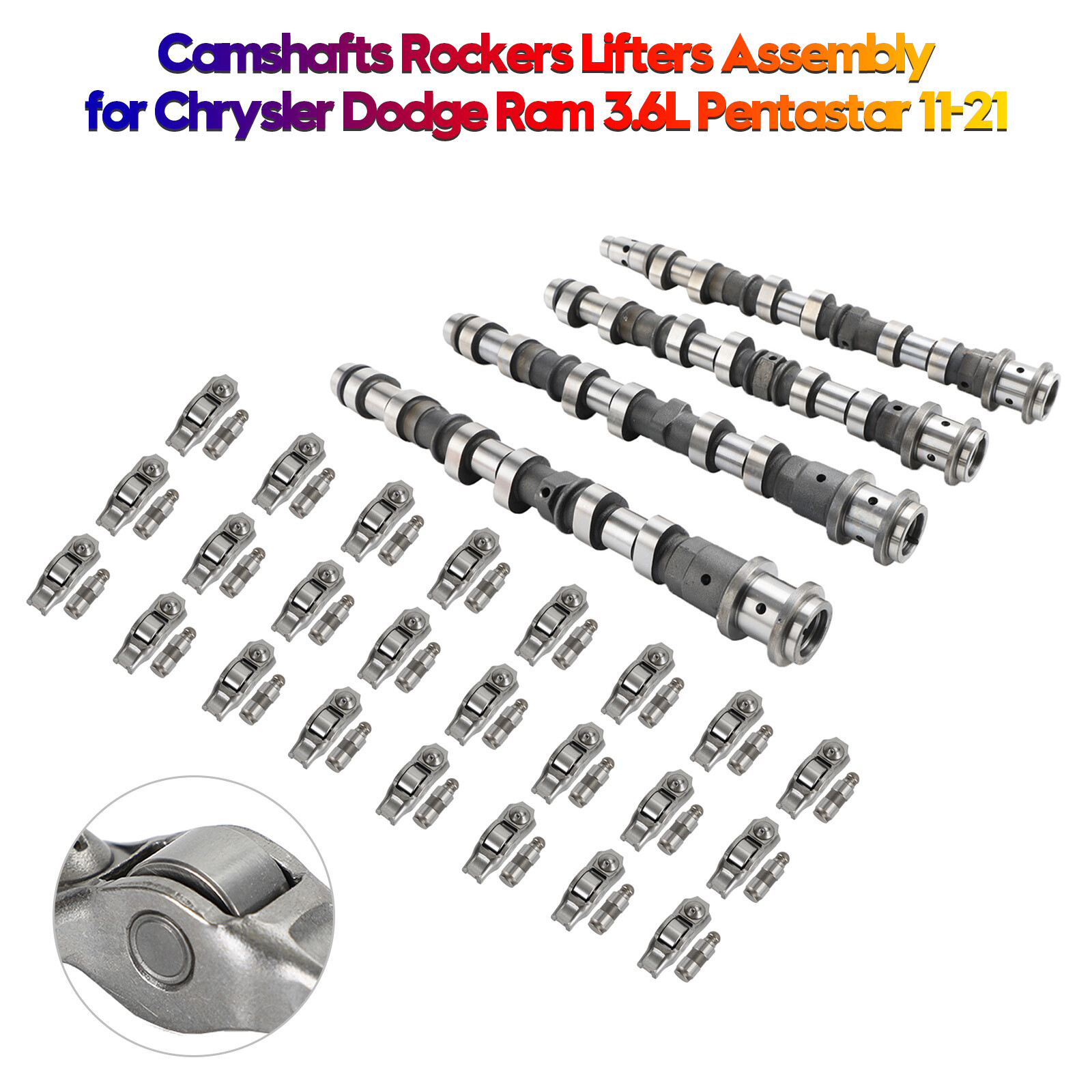 High-Performance Camshafts Rockers Lifters Assembly for Chrysler Dodge Ram 3.6L Pentastar 2011-2021