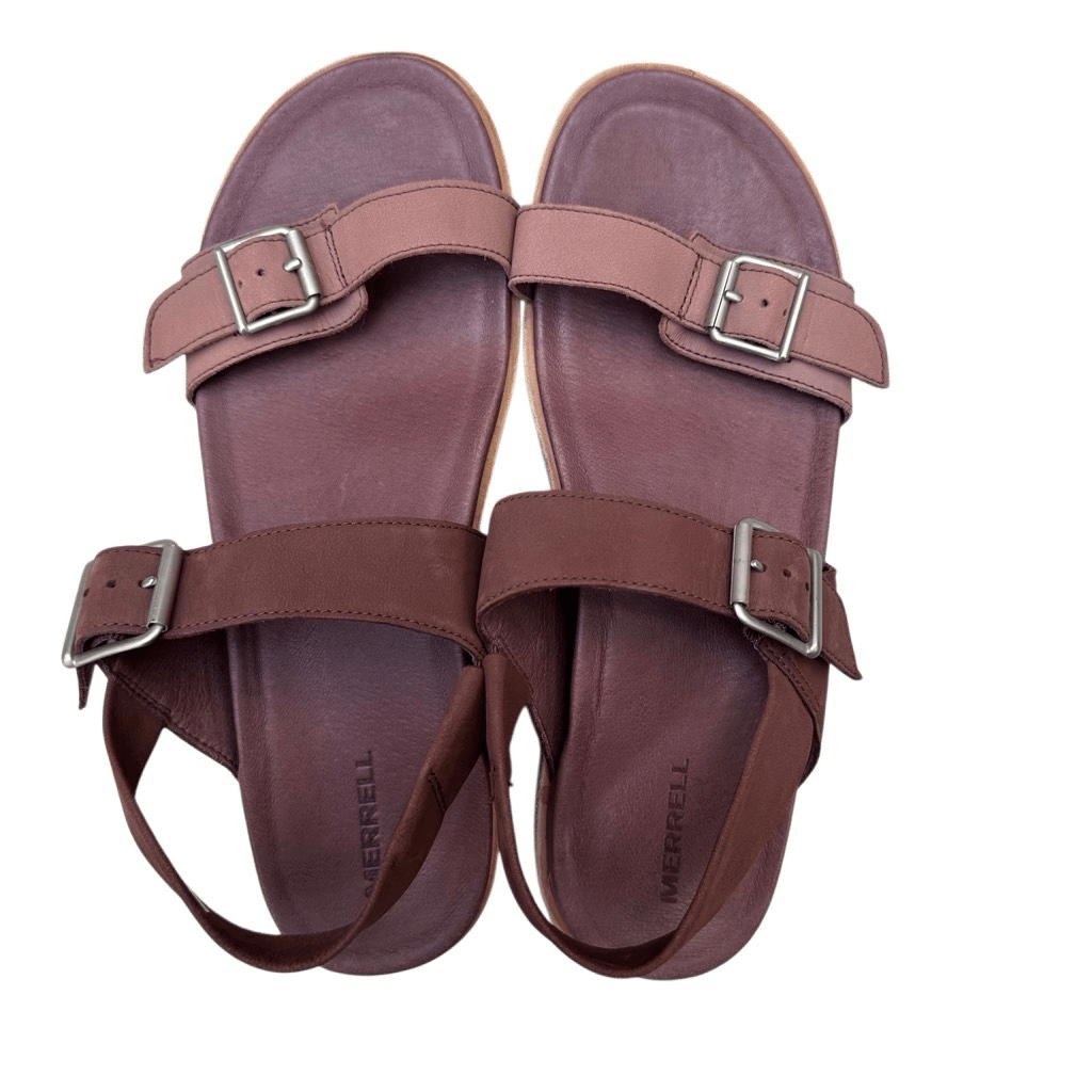 Merrell sandalo donna Juno fibbia cinturino posteriore taglia 10