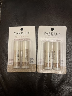 Two 2 - Pack New LOT Yardley London Coconut & Pear Moisturizing Lip Balms