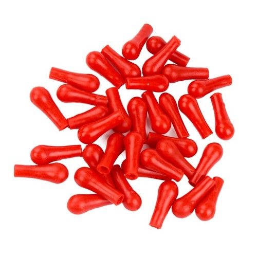 50Pcs Rubber Suction Caps Replacement Dropper Rubber Caps Pipettes Caps for Labs - Picture 7 of 8