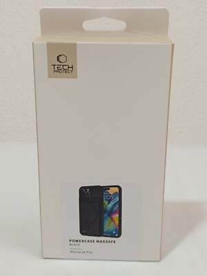 Tech-Protect Powercase Magsafe 7000mAh für Iphone 16 Pro - Schwarz       _0.17_5