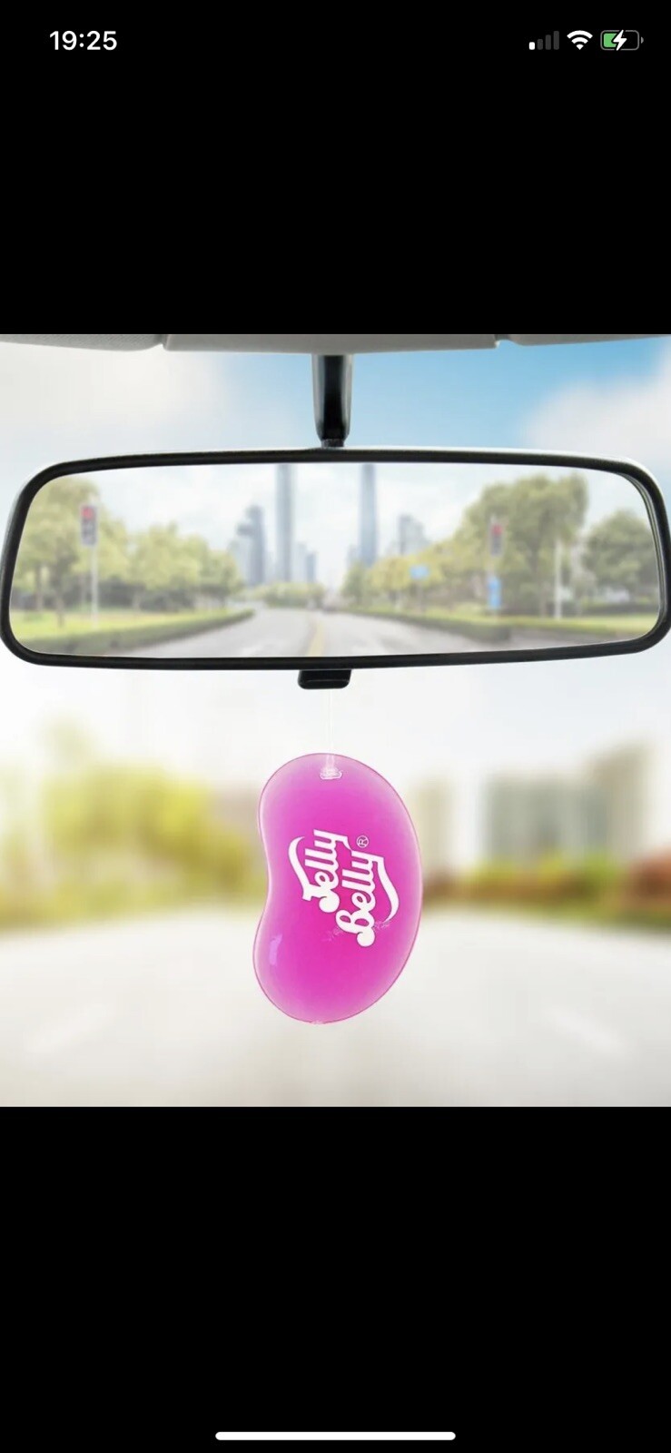 2x Jelly Belly 3D Bean Sweets Scent Car Air Freshener Freshner Tutti
