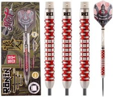 Shot! Darts Ronin Rei-Steel Tip Dart Set-90% Tungsten Barrels 24g