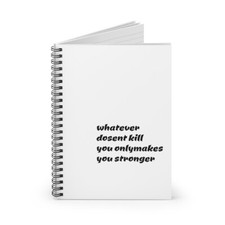 Spiral Notebook - Ruled Line