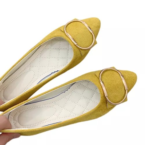 Bequemer modischer eleganter Damenschuh rutschfest flache Schuhe Slipper flache Party - Bild 63 von 75