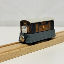 Thomas Friends Wooden Railway - TOBY 1992 Good Condition