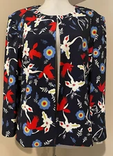 JM STUDIO John Meyer Womens Shirt Jacket Top NWT $129 - Sz 16