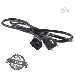 3 Prong AC Mickey Mouse Style Clover Power Cord Cable 5ft 