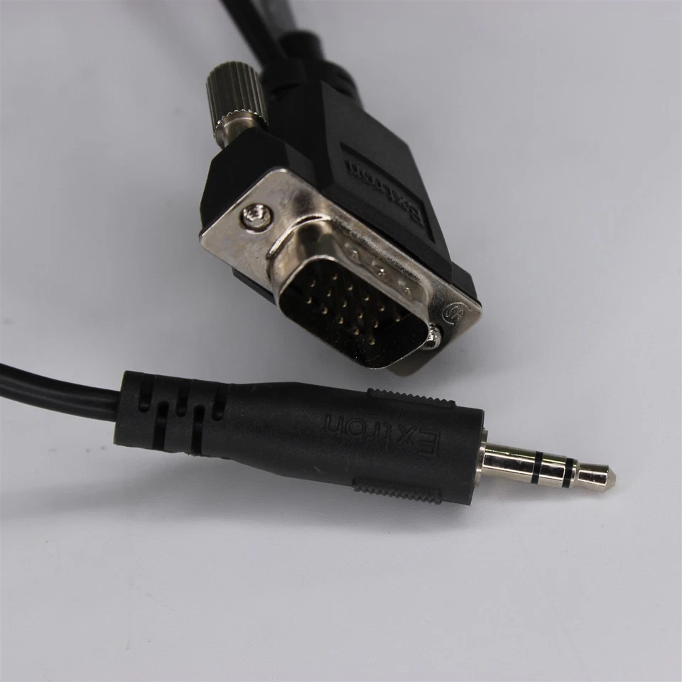 Extron 26-566-02 MVGA-A Male To Male HD Micro HR With 3.5mm Audio cable VGA 12' - Image 3 of 3