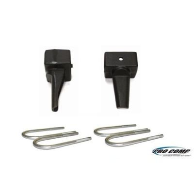 Pro Comp 58251 2.5 Inch Rear Lift Block w/ U-Bolt Kit