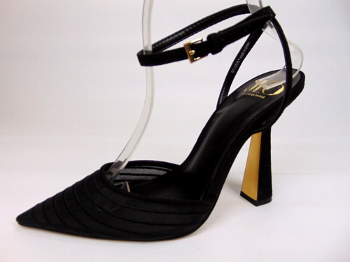 NEW! JLO by Jennifer Lopez Womens Torrie Black Pumps Ankle Strap Heels Size 9.5 - Picture 8 of 14