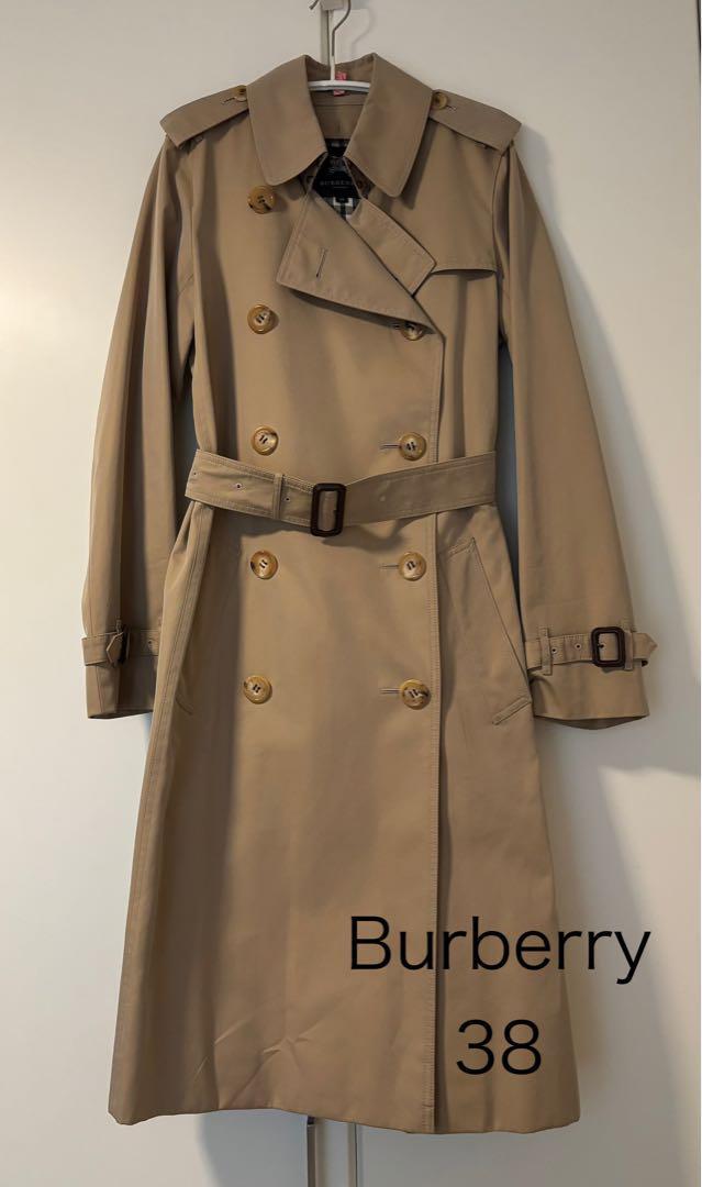 Burberry Women's Size 38 Trench Coat With Detachable Liner #EA AHB-image