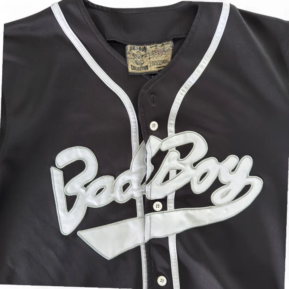 Bad Boy Biggie #72 Jersey Medium Hip Hop Rap Shirt Invisible Bully Black M - Image 3 of 4
