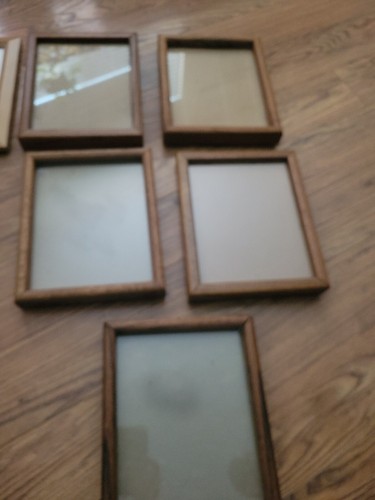 Lot De Cadres Photos En Verre – Cadres Clips / Sans Cadre Pour Déco Murale, état Correct