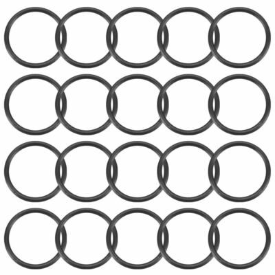 20 Pcs 17mm x 1.5mm Rubber O-rings NBR Heat Resistant Sealing Ring Grommets