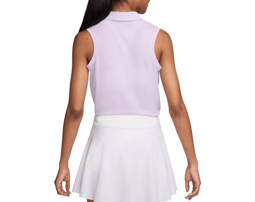 NWT Women's Nike Dri-FIT Victory Sleeveless Golf Polo S,M MSRP $55 - Picture 9 of 9