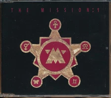 The Mission - Raising Cain RARE out of print import CD single '94