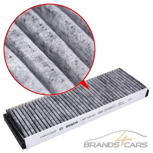BOSCH INNENRAUMFILTER AKTIVKOHLE FÜR AUDI A6 4F C6 04-11 R8 07-15 - Bild 2 von 4