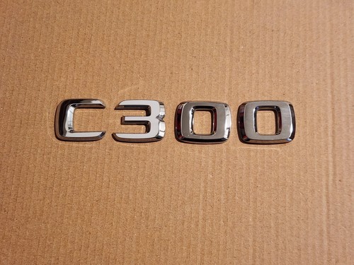 OEM 2008-2024 MERCEDES BENZ C300 REAR TRUNK EMBLEM LOGO BADGE LETTERS