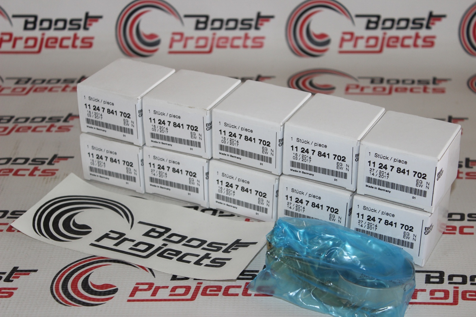 NEW BMW E90 E92 E60 E63 M3 M5 M6 Rod Bearing Red Genuine 11247841702 eBay