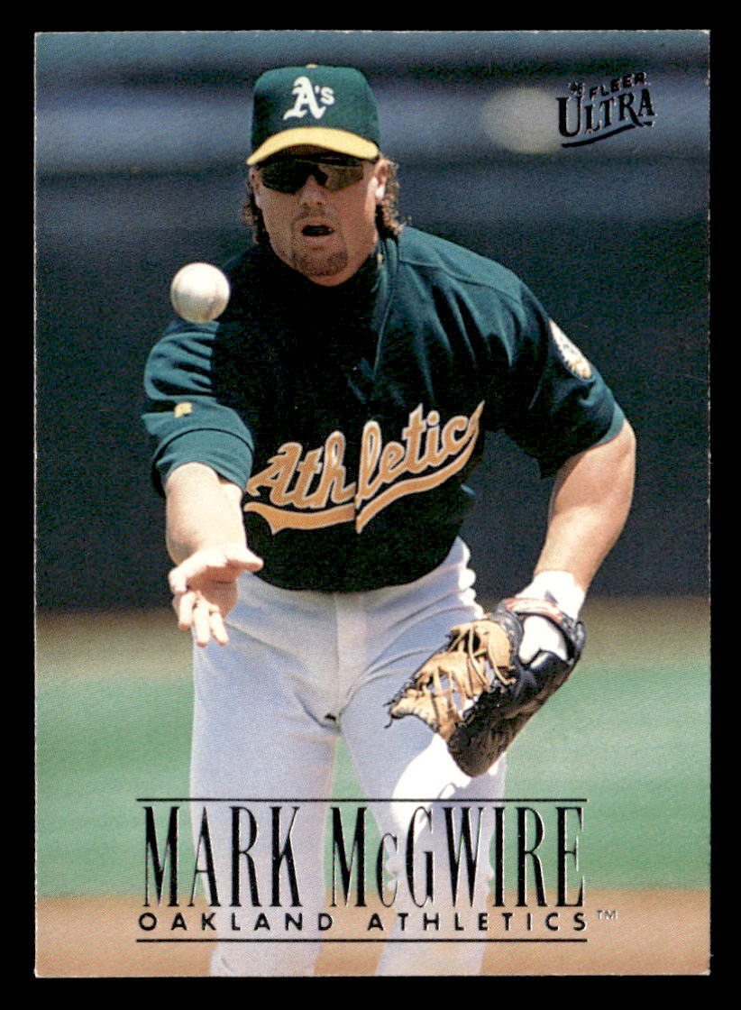 Mark McGwire 1996 Ultra Card #115 Oakland Athletics | eBay
