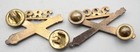 WWII 389th Field Artillery Regiment Officer Insignia Pins Lot Of 2 by Meyer — photo 2