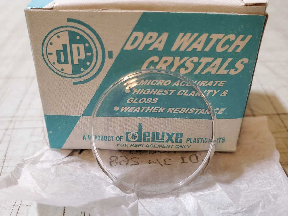 DPA Replacement Watch Crystal Acrylic 23.0mm 27.6mm Deluxe Watch