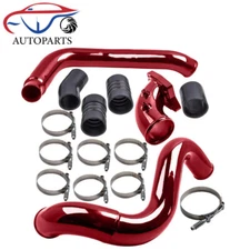 Turbo Intercooler Pipe Kit & Intake Elbow For Ford F250 6.0L Powerstroke 03-07