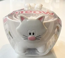 Cat Lovers Stackable Measuring Cups 3 Piece Set Kitty Cups Meow Cat New