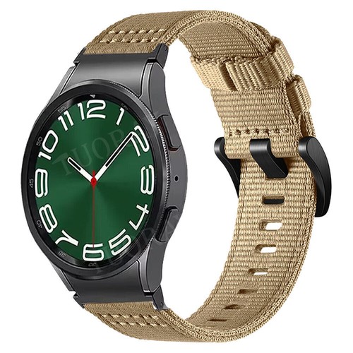 For Samsung Galaxy Watch FE 7 6 5 4 40 44mm Quick Fit Braided Nylon Strap Band - Picture 2 of 17