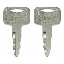 ( 2 ) Mitsubishi - CAT Forklift Ignition Keys 91A07-01910 marked A5160