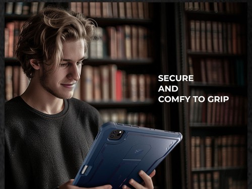 Funda Dexnor para iPad Pro 12.9'' 6ta 5ta 4ta Generación Soporte Lápiz Cubierta - Imagen 35 de 60
