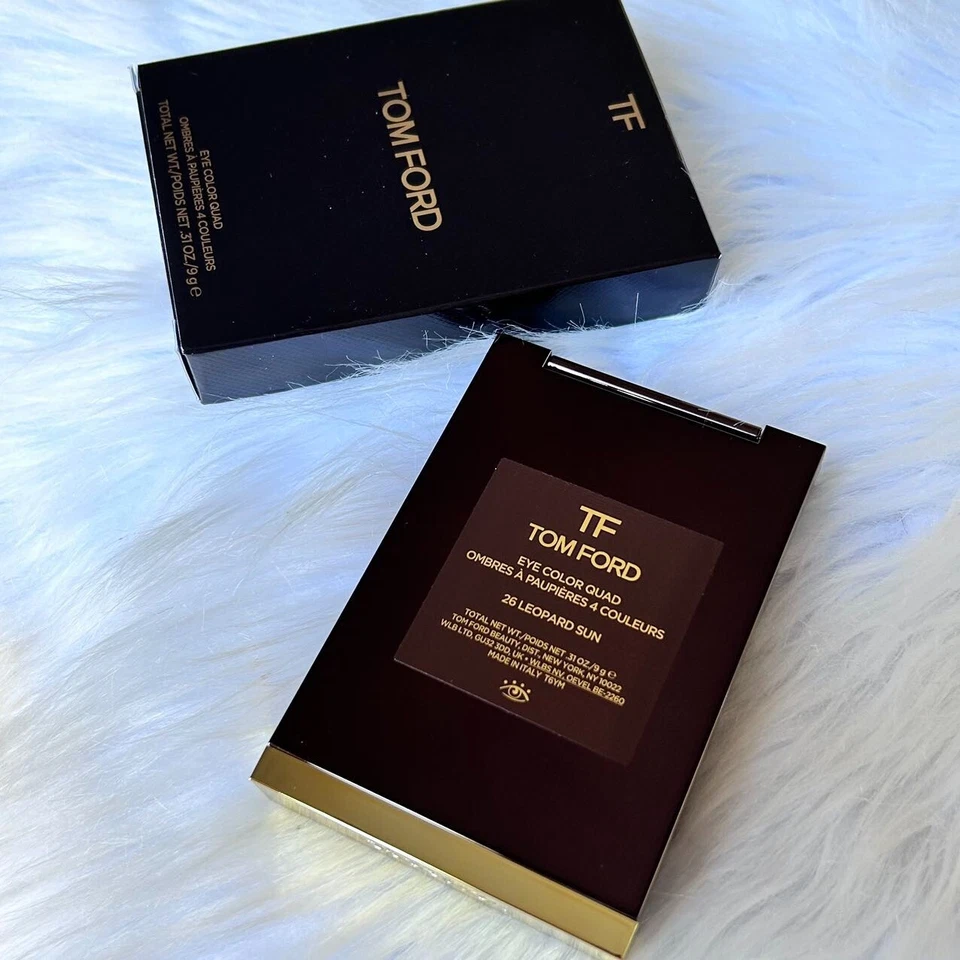 New TOM FORD Eye Color Quad Eyeshadow Palette~26 LEOPARD SUN~Full size 9g/0.31oz - Image 3 of 4