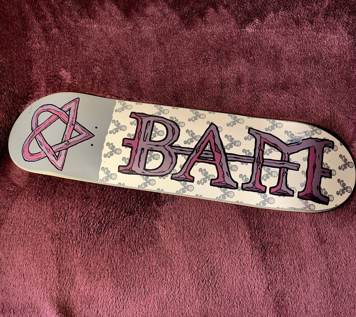 Bam margera HIM 2 deck exelemely rare heartagram | eBay