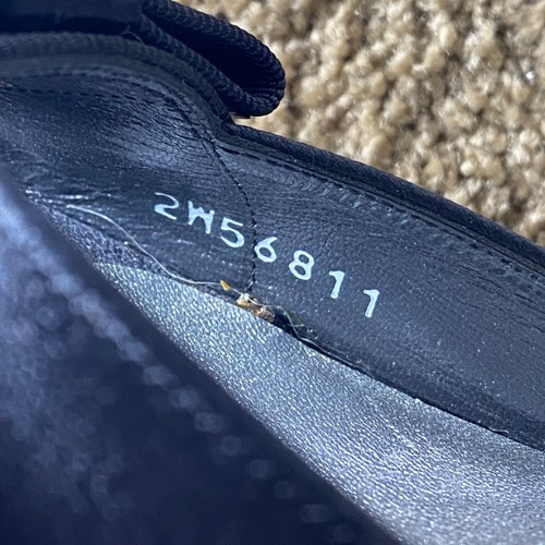 NUEVO Stuart Weitzman Punta de Peep Arco Stiletto D'orsay Sandalia Tacones 7,5 ESTRECHOS - Imagen 9 de 9