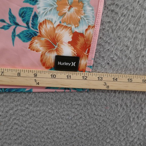 Hurley Men Phantom Tropical Floral Swim Board Shorts 36 Pink Green Quick Dry NEW - Picture 10 of 16