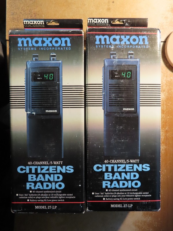 Maxon Citizens Band Radio CB Model 27-LP 40 Channel 5-Watt