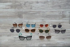 LOT Of 10 ASSORTED SUNGLASSES , DIFFERENT BRANDS, MODELS, Styles #67