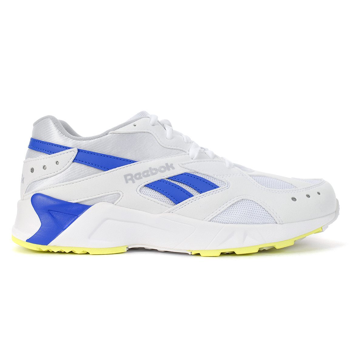 Reebok Lifestyle Aztrek Athletic Shoes White/Cold Grey/Crushed : Men's 7 - Women's 8.5