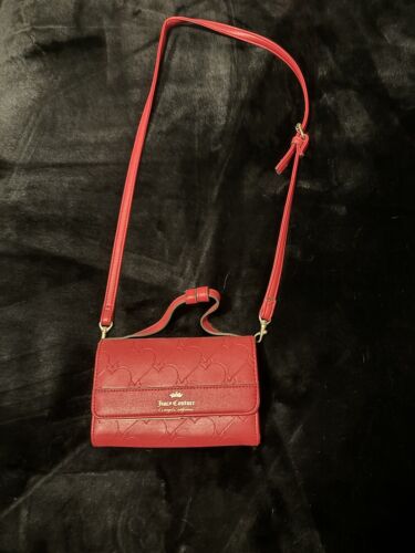 juicy couture bag red heart - Picture 1 of 4