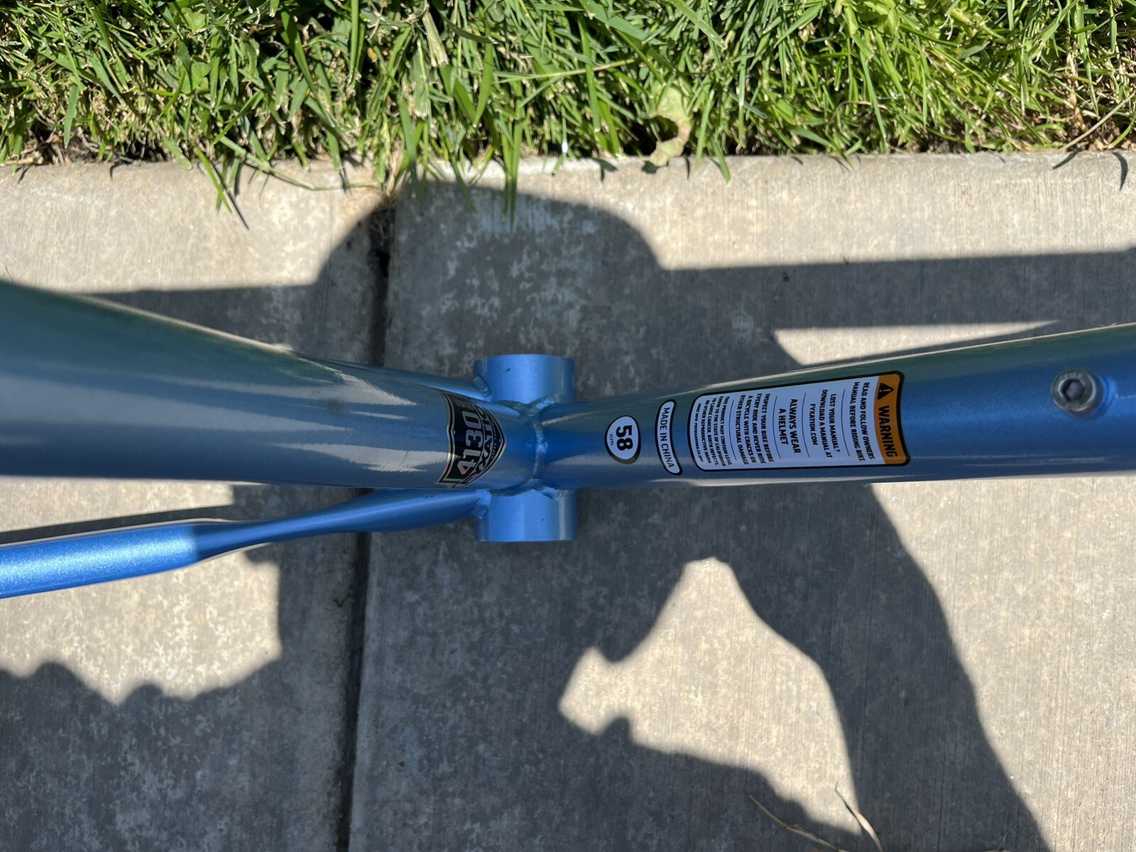 fixed gear frameset