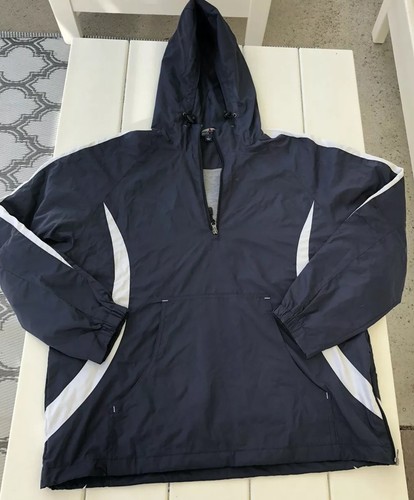 Windbreaker Jacket Nylon Navy 