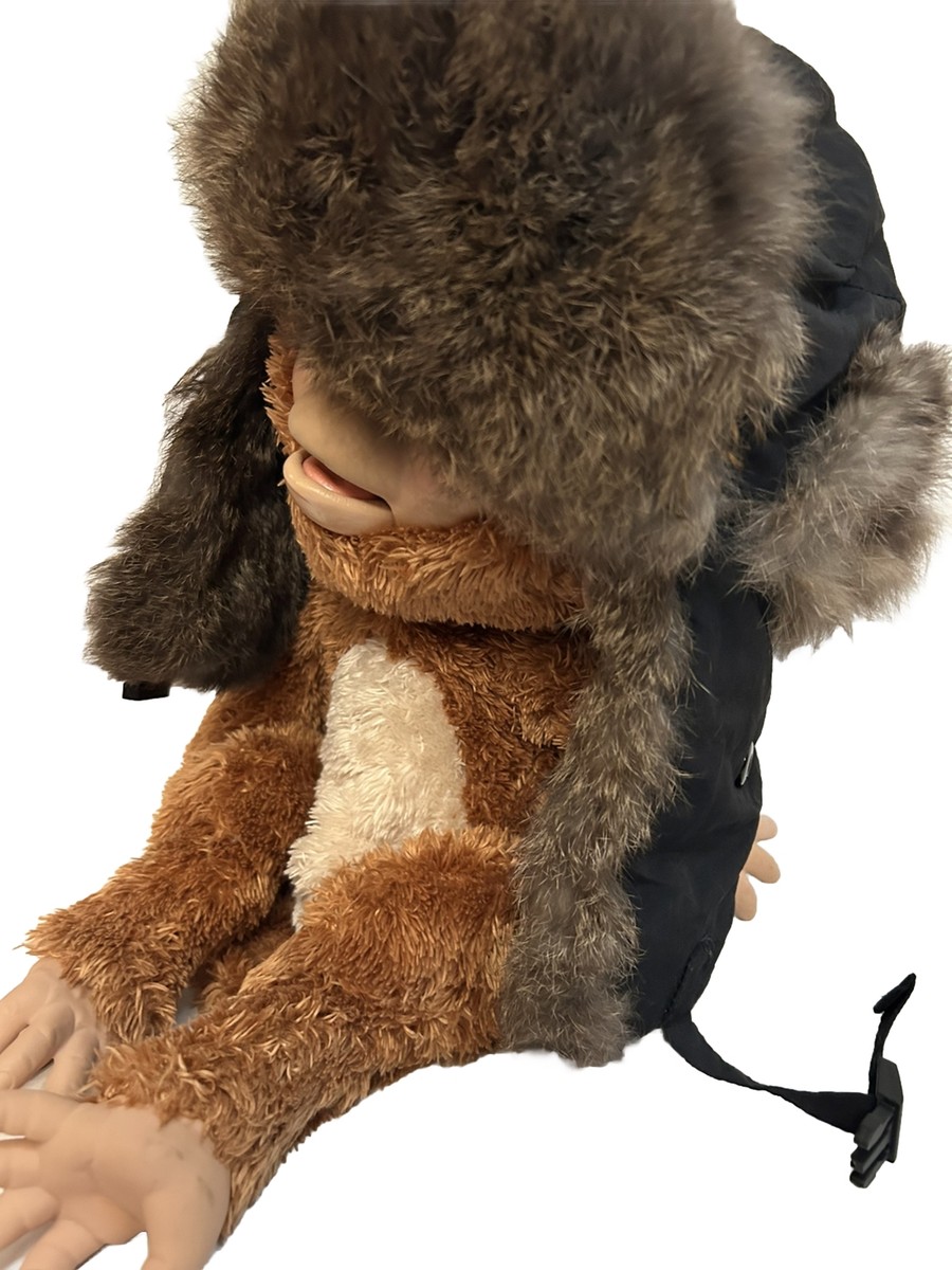 VTG Paul Leinburd By Crown Cap Rabbit Fur Trimmed Trapper 