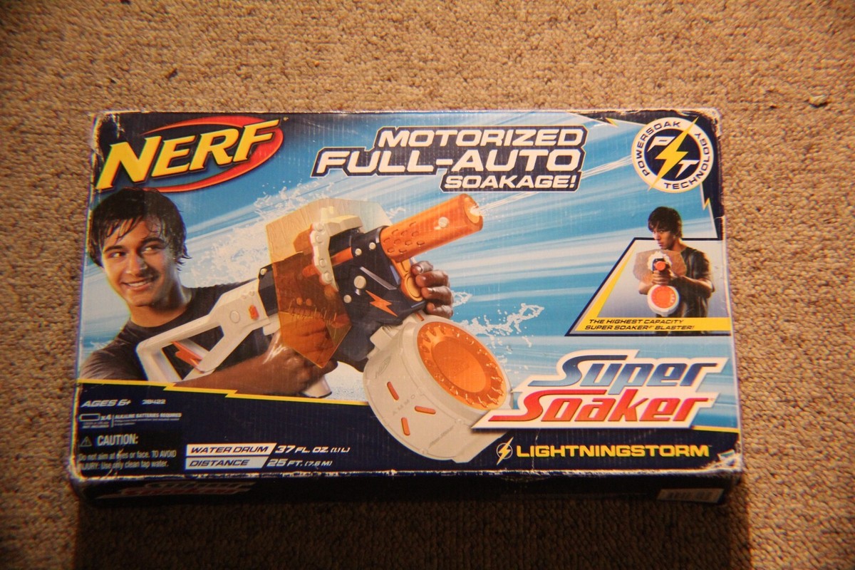 NERF Super Soaker Lightning Storm Hasbro Lightningstorm NERF Super Soaker Lightning Storm Hasbro Lightningstorm