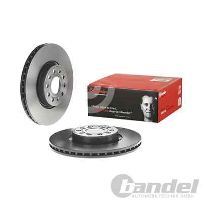 2X BREMBO BREMSSCHEIBEN 312mm INNENBELÜFTET VORNE PASSEND FÜR AUDI A1 A3 Q2 Q3