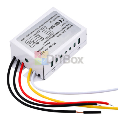 For Ceiling Light Independence Control 220V 2Way Digital Subsection Switch 1000W