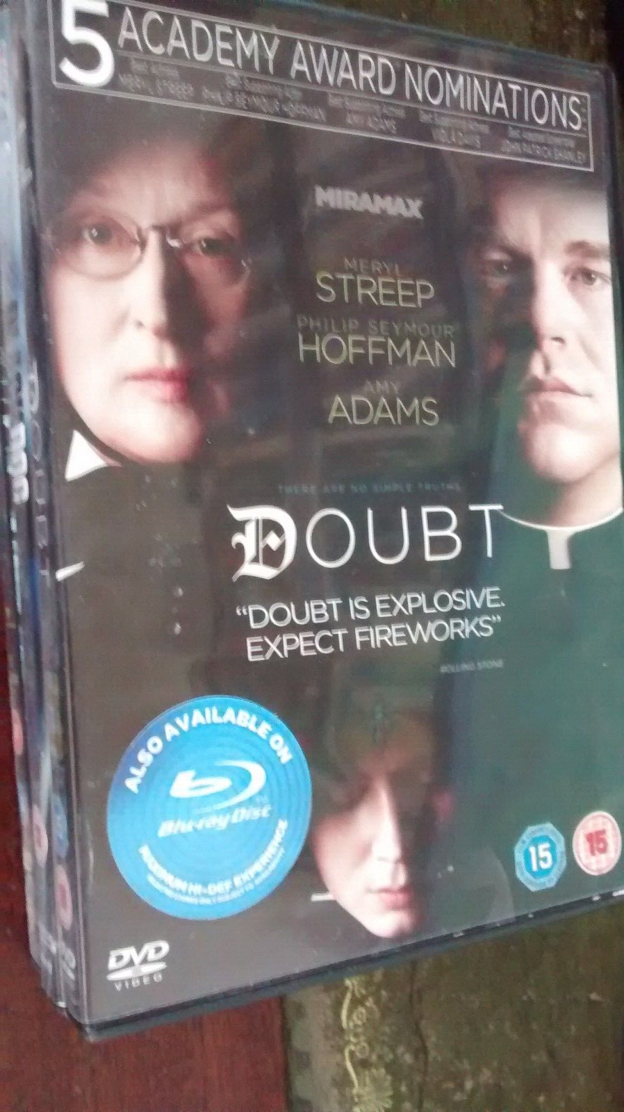 Doubt DVD (2009) Meryl Streep, Shanley (DIR) NO CASE INCLUDED